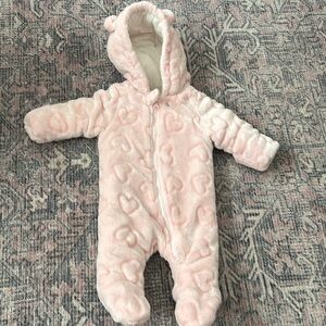 Baby girl snow suit